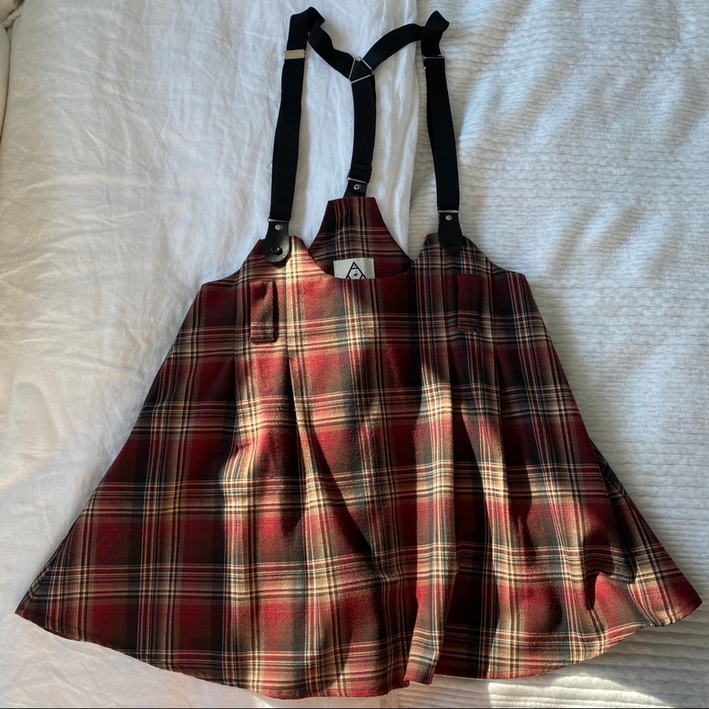 UNIF Dropout Suspender Skirt